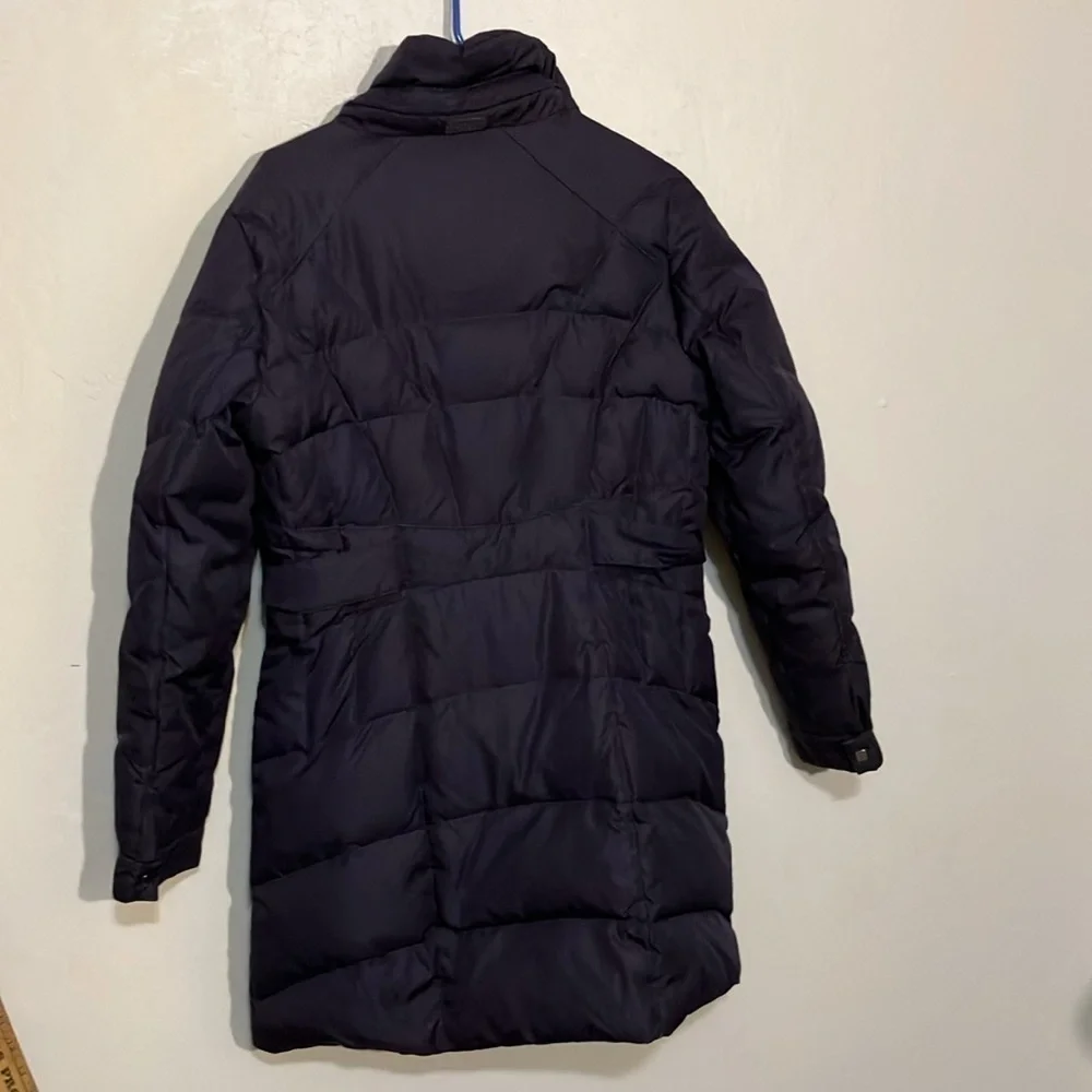 Larry Levine winter feather down puffer stadium coat women’s medium warm!!